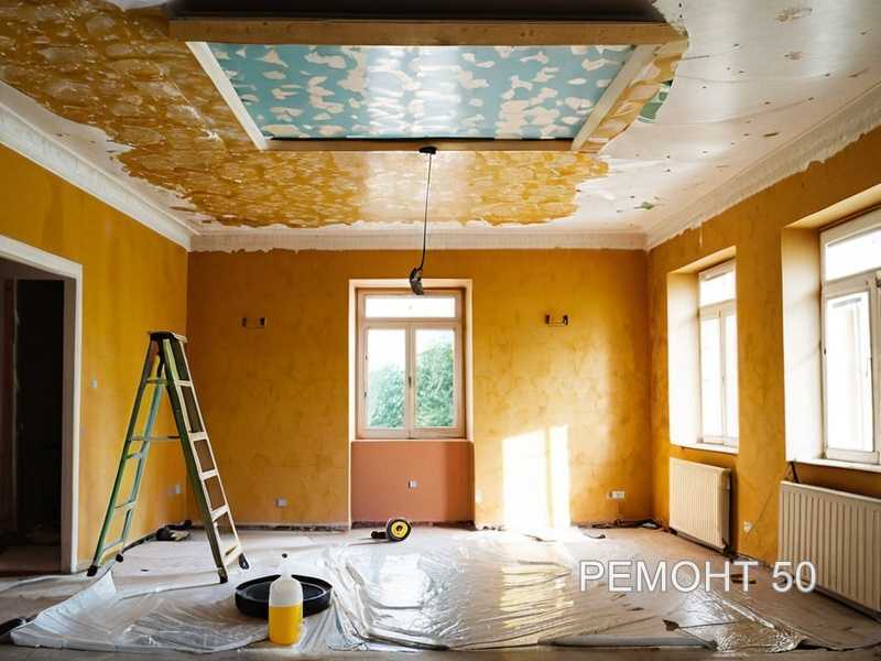 Нанесение клея на обои и стены