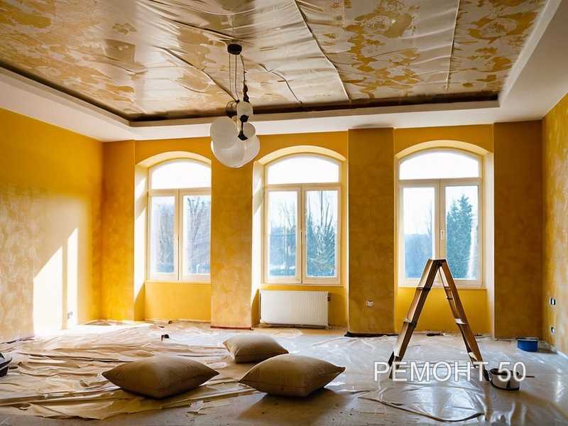Нанесение клея на плитку