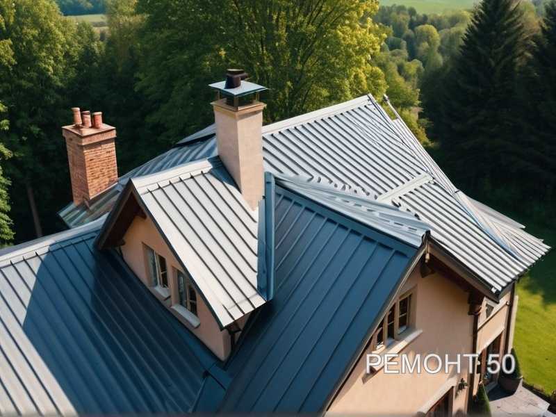 Организация водоотвода с плоской кровли