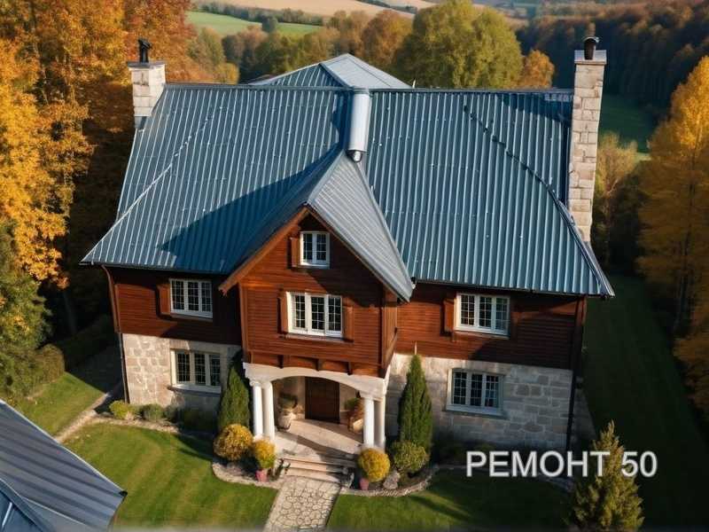 Технология покраски металлочерепицы