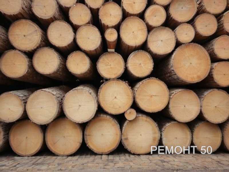 Неправильное хранение древесины