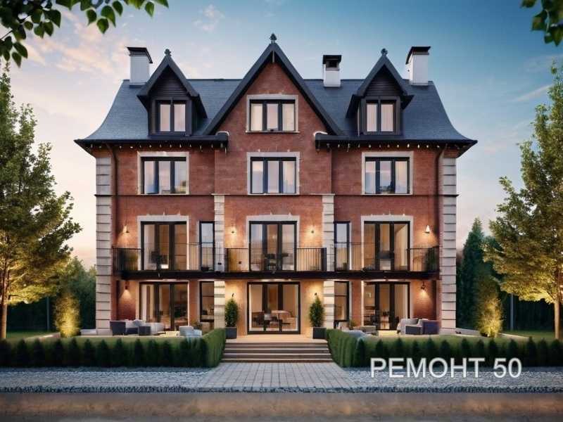 Технологии крепления облицовки фасада