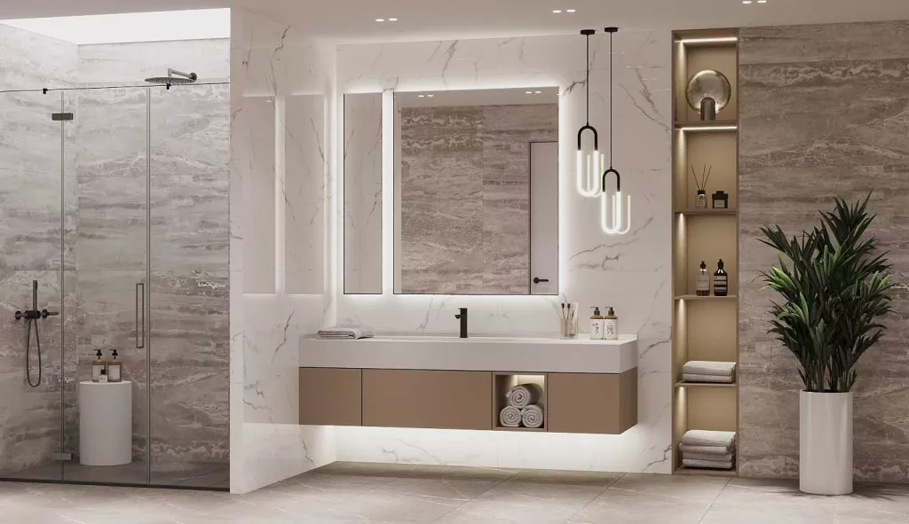Современные тенденции в дизайне ванных комнат